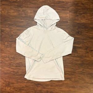 Cuts Clothing - Curve Hem Ice Blue Hoodie